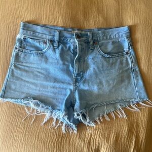 Madewell relaxed denim shorts